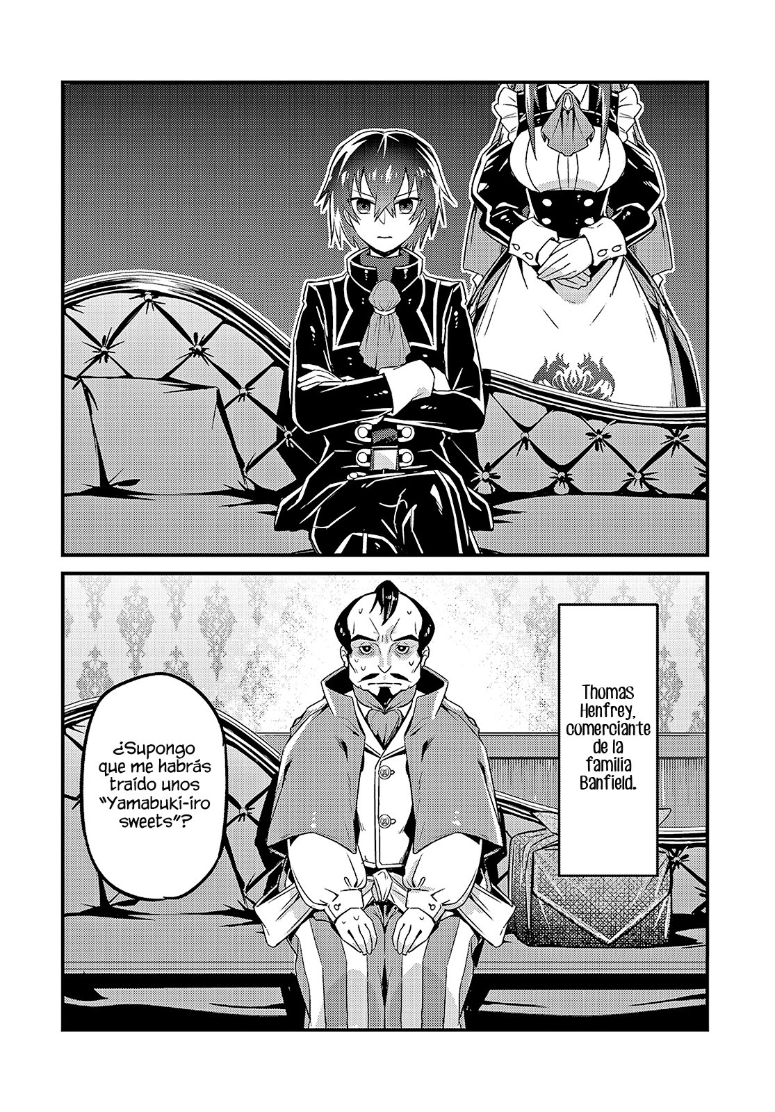 Ore wa Seikan Kokka no Akutoku Ryōshu! Capitulo 7: Piratas Espaciales. página 3
