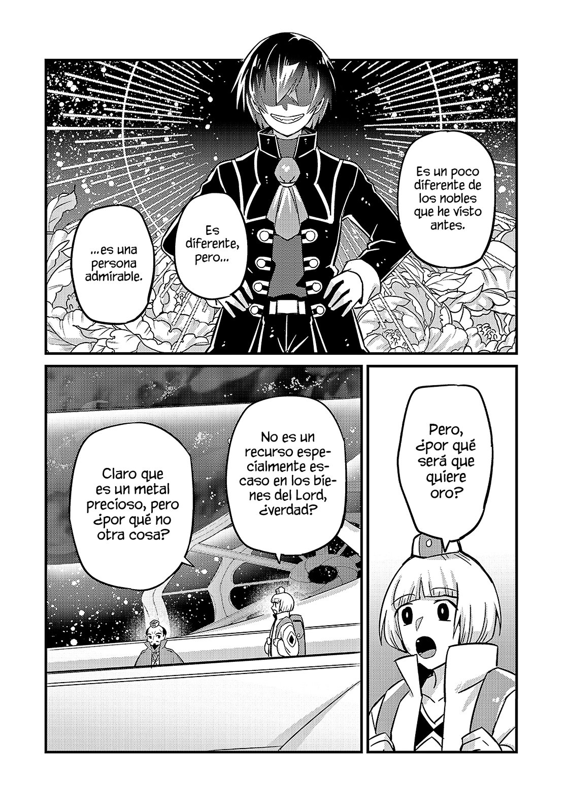 Ore wa Seikan Kokka no Akutoku Ryōshu! Capitulo 7: Piratas Espaciales. página 9