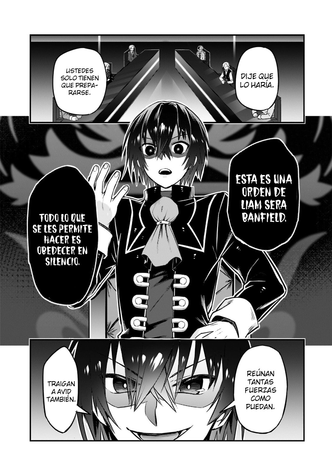 Ore wa Seikan Kokka no Akutoku Ryōshu! Capitulo 8: Declaración de guerra página 18