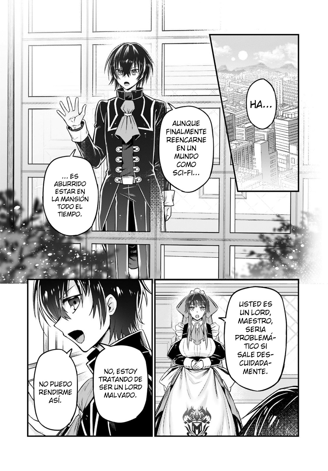 Ore wa Seikan Kokka no Akutoku Ryōshu! Capitulo 8: Declaración de guerra página 2