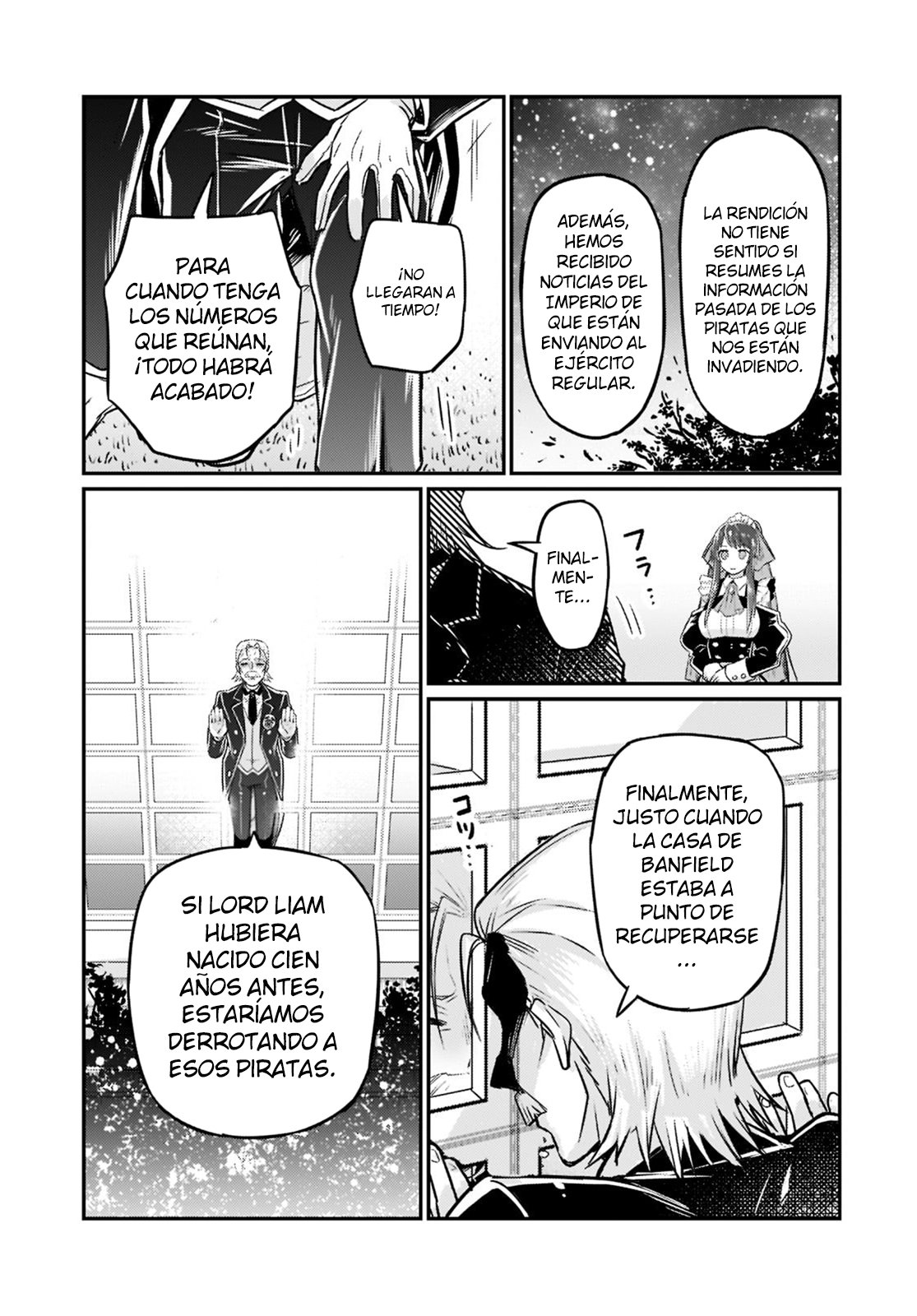 Ore wa Seikan Kokka no Akutoku Ryōshu! Capitulo 8: Declaración de guerra página 20