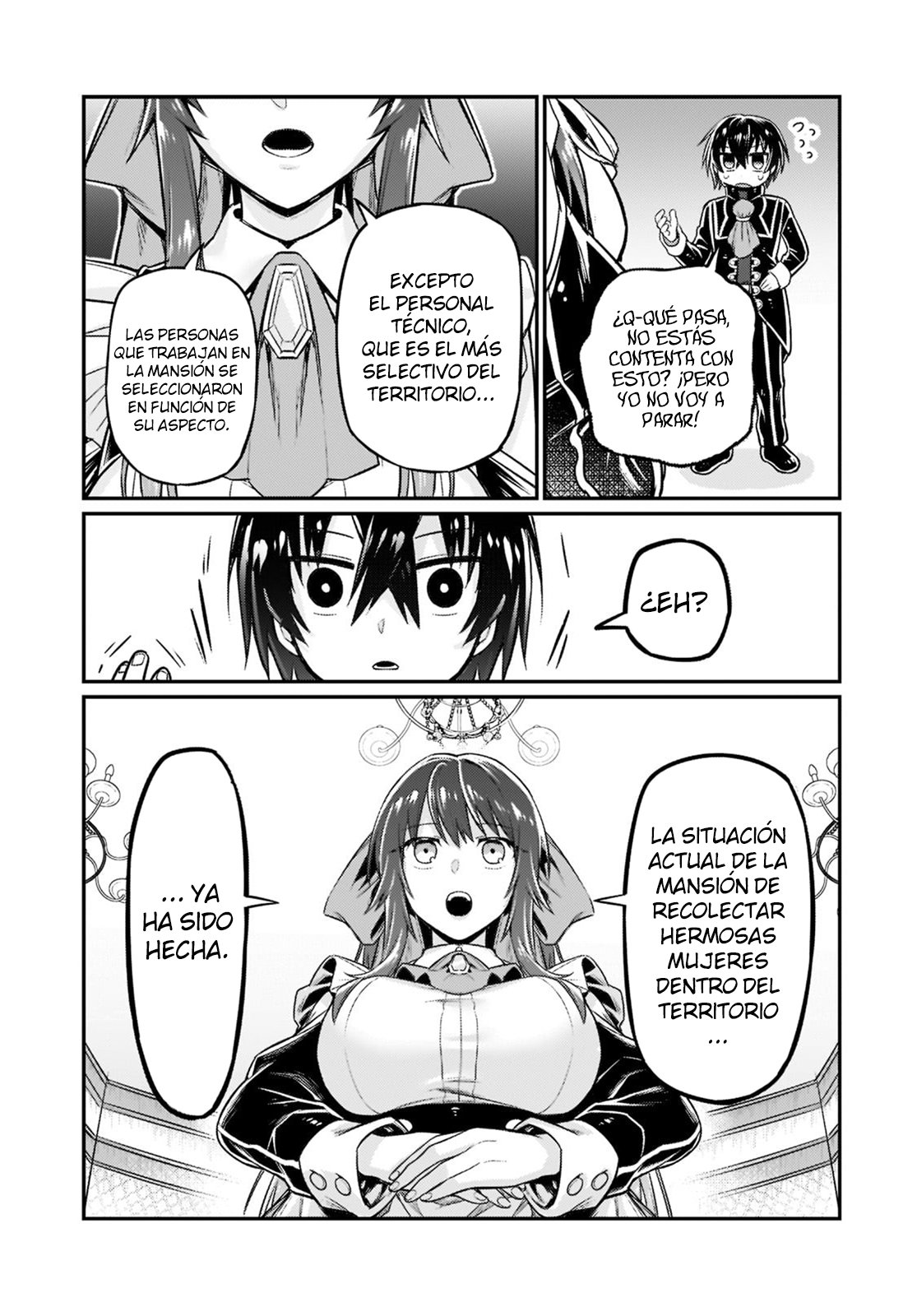 Ore wa Seikan Kokka no Akutoku Ryōshu! Capitulo 8: Declaración de guerra página 5