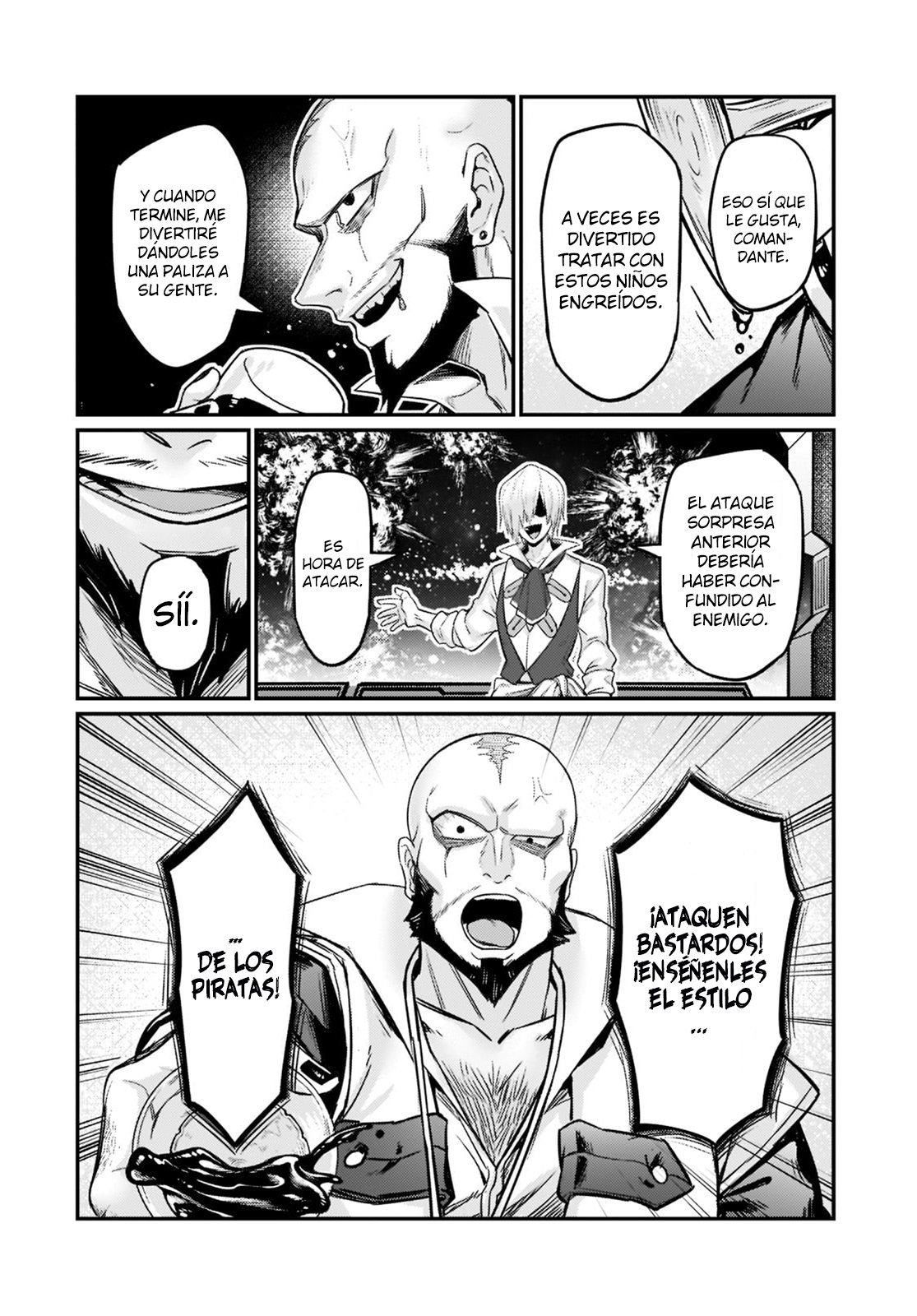 Ore wa Seikan Kokka no Akutoku Ryōshu! Capitulo 9: Primera Batalla página 10