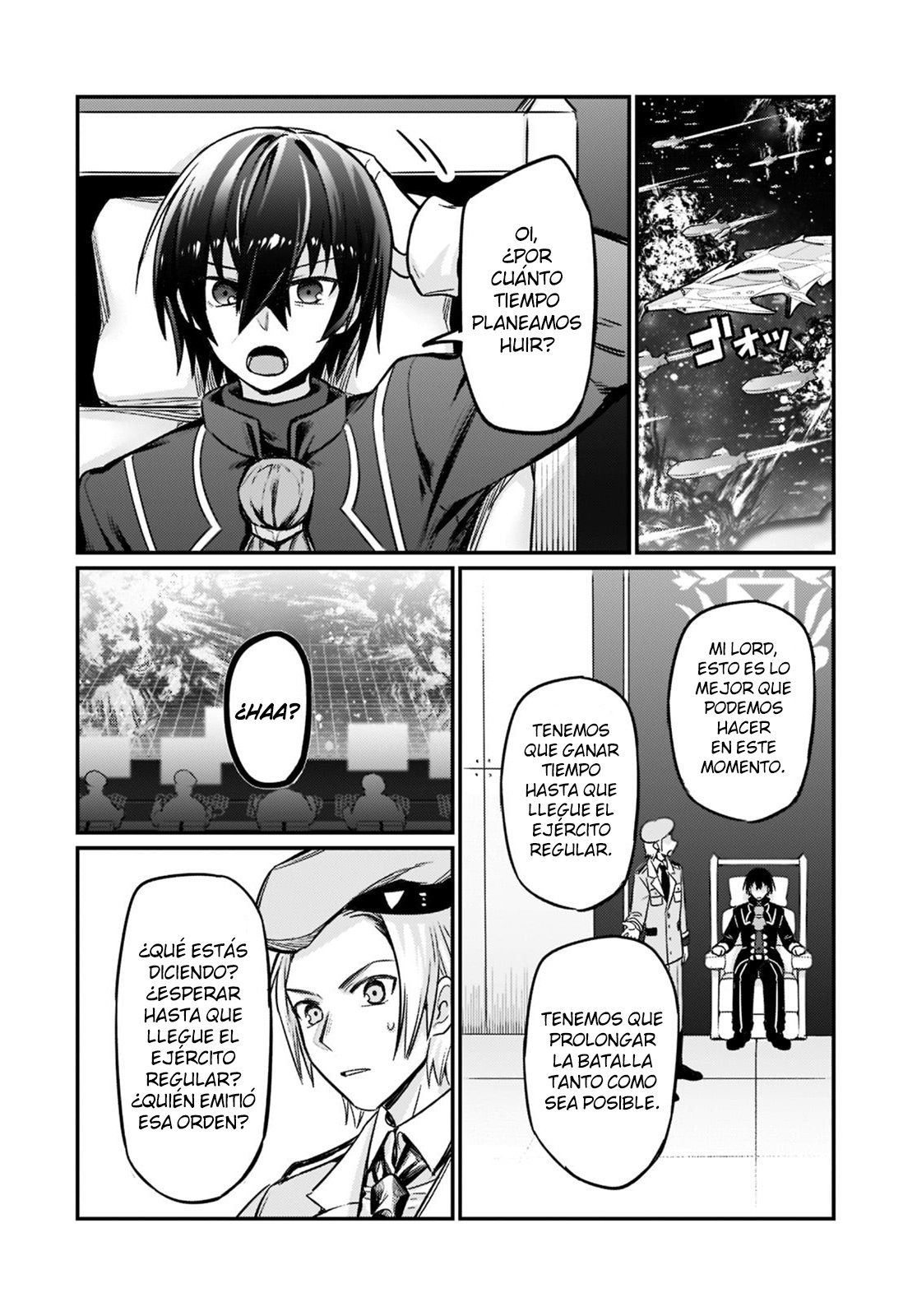 Ore wa Seikan Kokka no Akutoku Ryōshu! Capitulo 9: Primera Batalla página 16