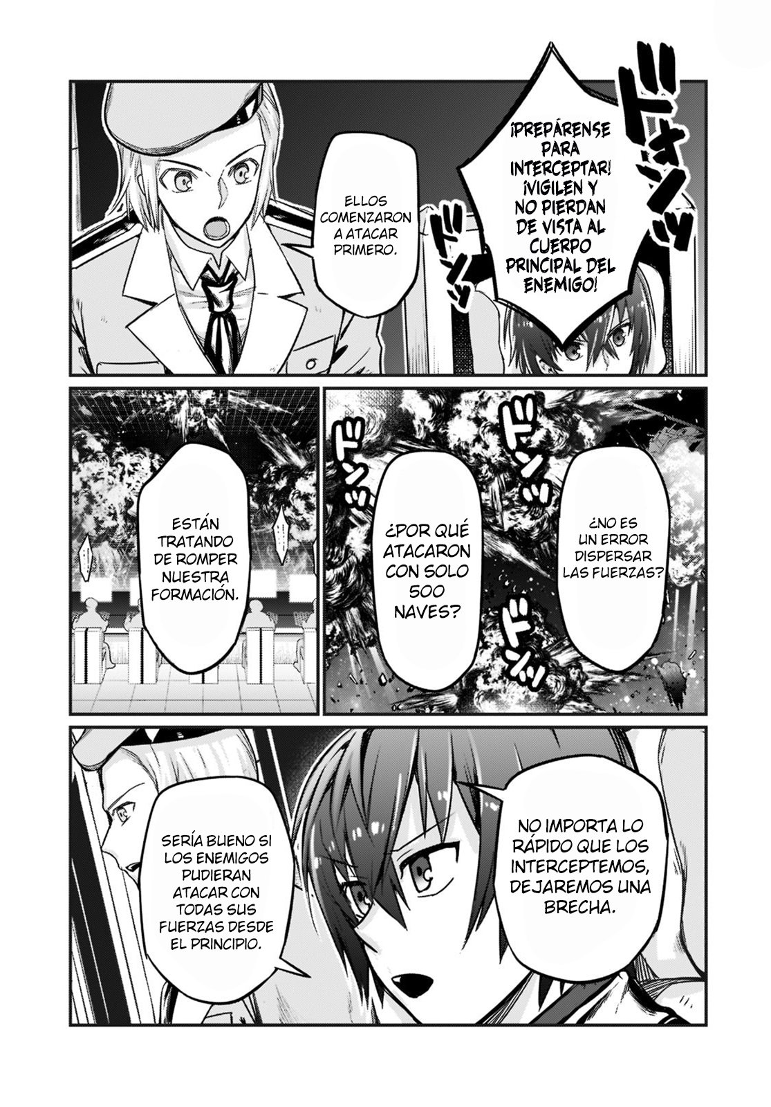 Ore wa Seikan Kokka no Akutoku Ryōshu! Capitulo 9: Primera Batalla página 7