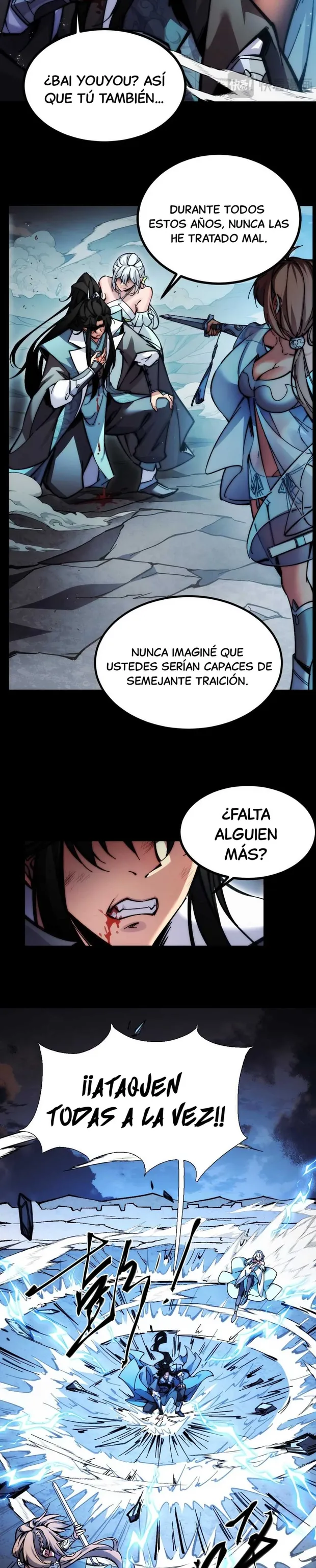 Emperador del Apocalipsis: Con mi Estandarte Convocaré a todas Mis Discípulas Capitulo 1 página 10