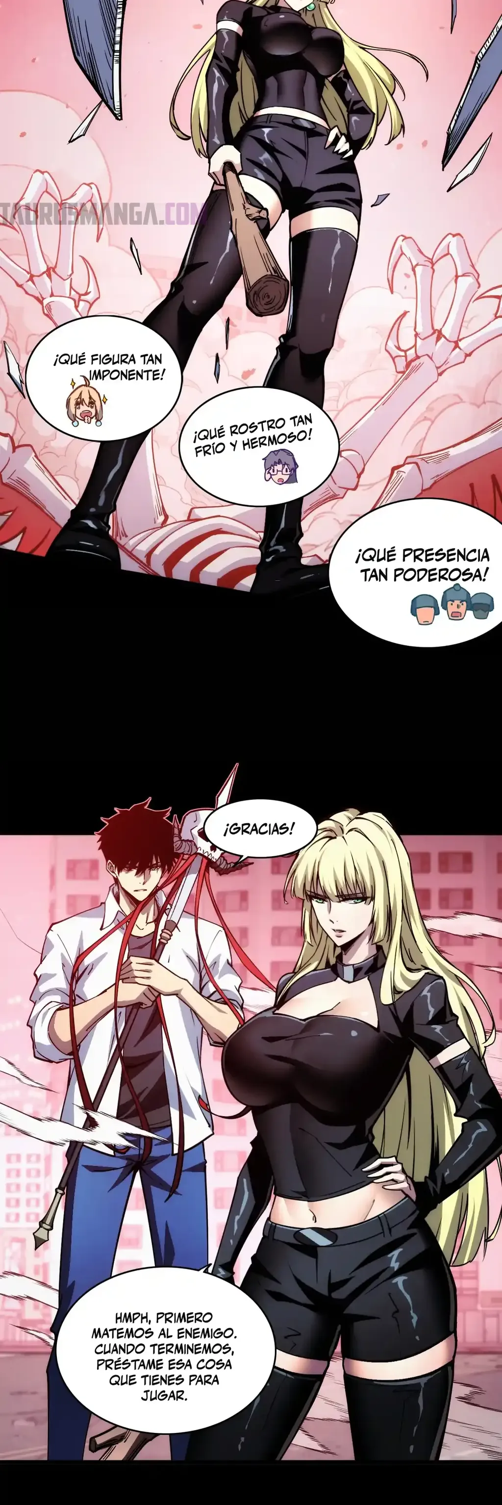 Emperador del Apocalipsis: Con mi Estandarte Convocaré a todas Mis Discípulas Capitulo 16 página 10