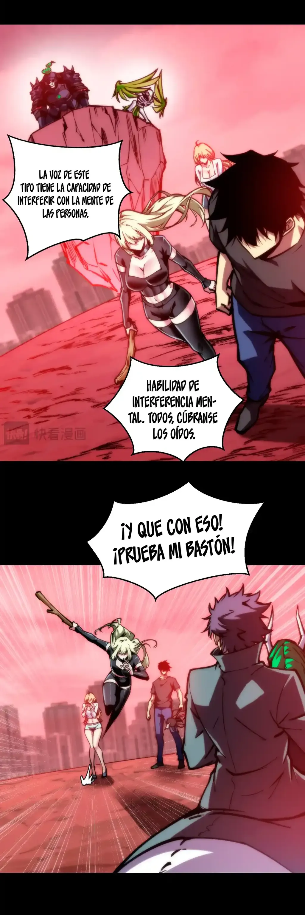 Emperador del Apocalipsis: Con mi Estandarte Convocaré a todas Mis Discípulas Capitulo 19 página 5