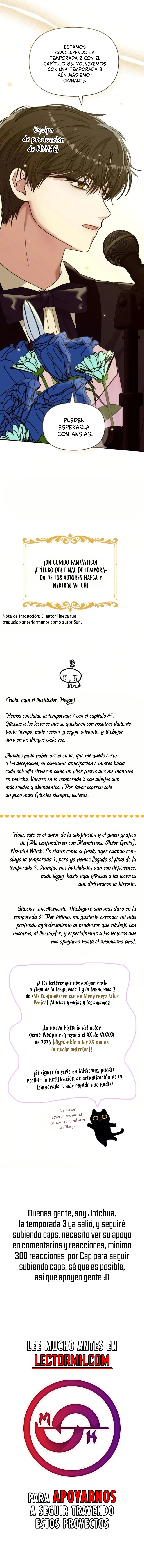 Me Confundieron con un Monstruoso Actor Genio Capitulo 85 página 14