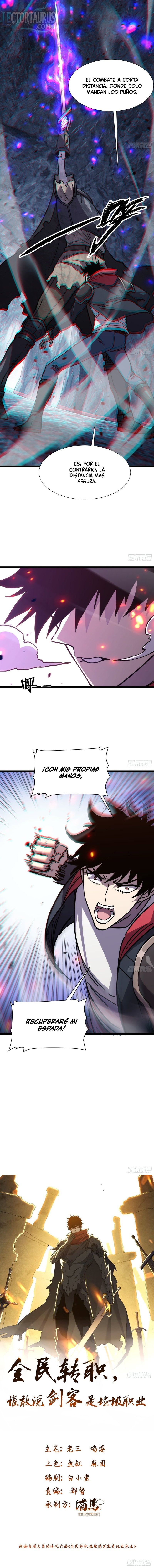 Era del Despertar de Clases: ¿¡Quién se atreve a decir que el Espadachín es una clase basura!? Capitulo 12 página 7