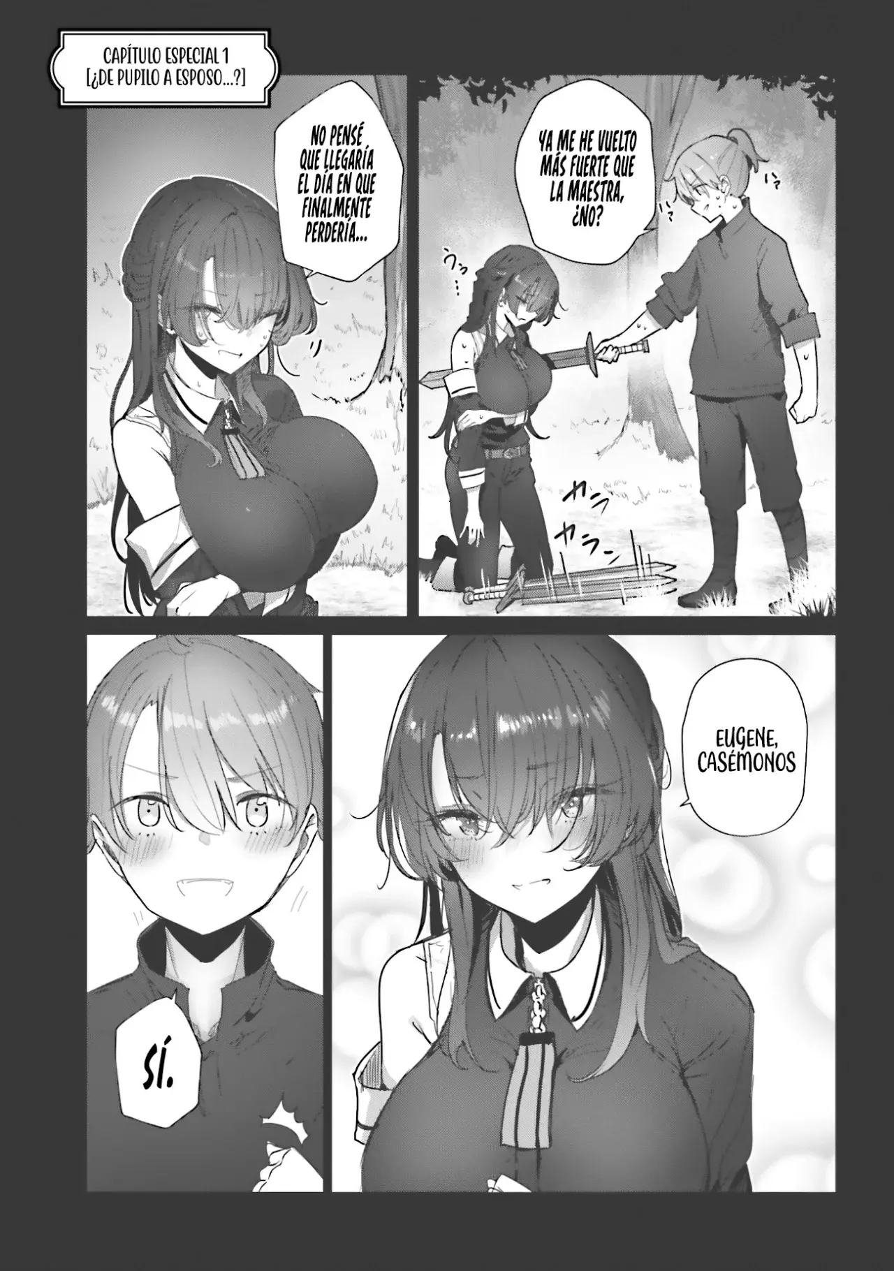 La Maestra Espadachina que Vive Conmigo es Demasiado Linda y me Hace Feliz Cada Día Capitulo 5.5 página 5