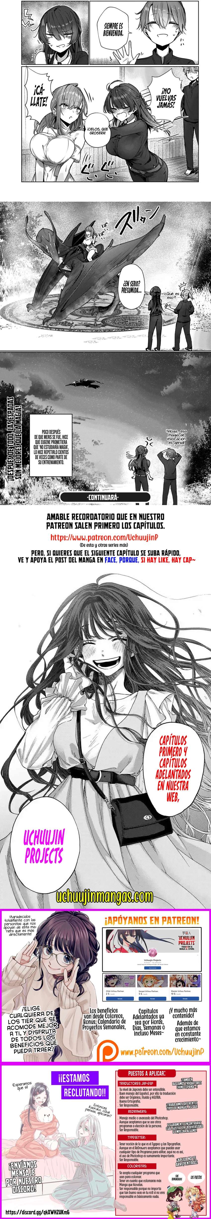 La Maestra Espadachina que Vive Conmigo es Demasiado Linda y me Hace Feliz Cada Día Capitulo 6 página 3