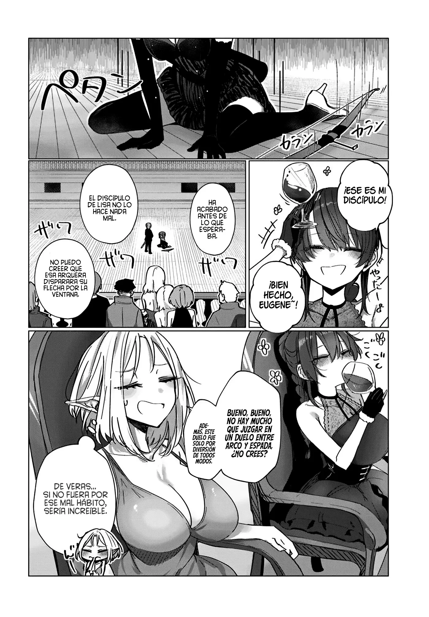 La Maestra Espadachina que Vive Conmigo es Demasiado Linda y me Hace Feliz Cada Día Capitulo 9.1 página 16