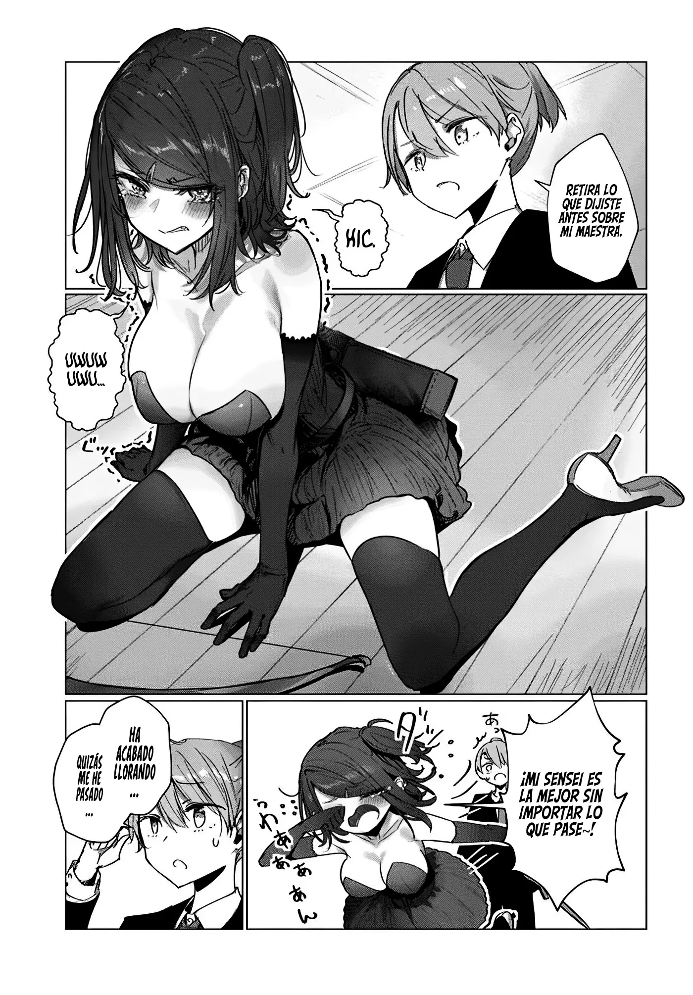 La Maestra Espadachina que Vive Conmigo es Demasiado Linda y me Hace Feliz Cada Día Capitulo 9.1 página 17