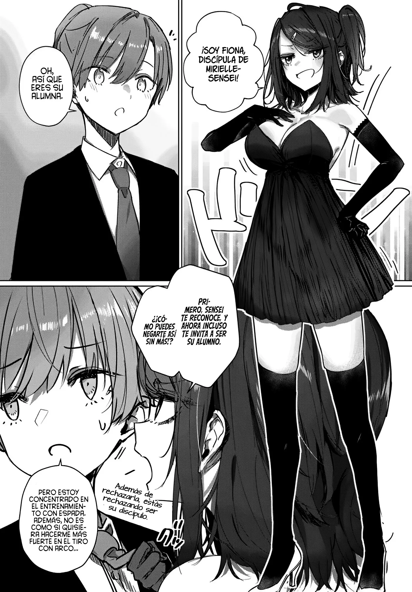 La Maestra Espadachina que Vive Conmigo es Demasiado Linda y me Hace Feliz Cada Día Capitulo 9.1 página 4