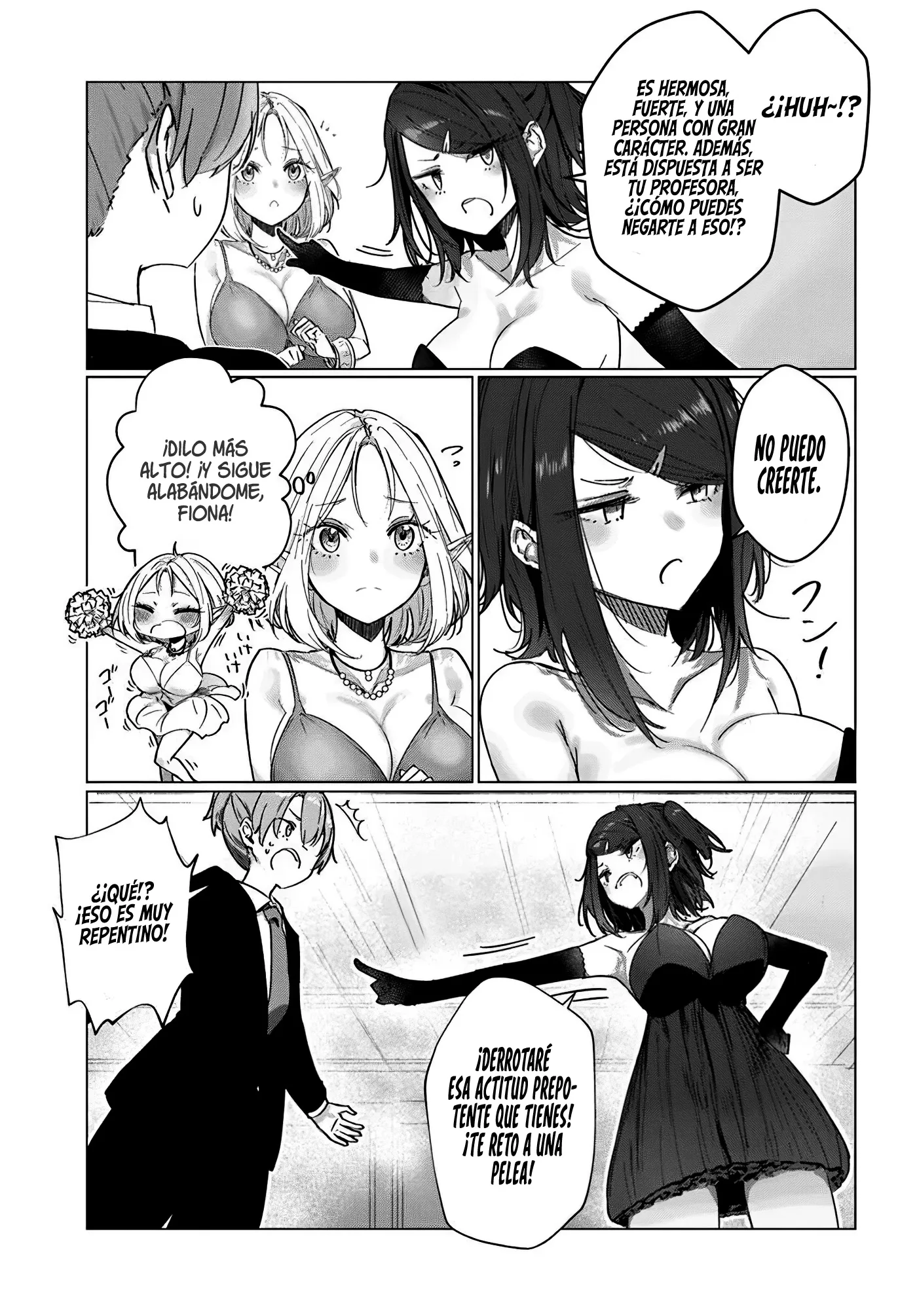 La Maestra Espadachina que Vive Conmigo es Demasiado Linda y me Hace Feliz Cada Día Capitulo 9.1 página 5