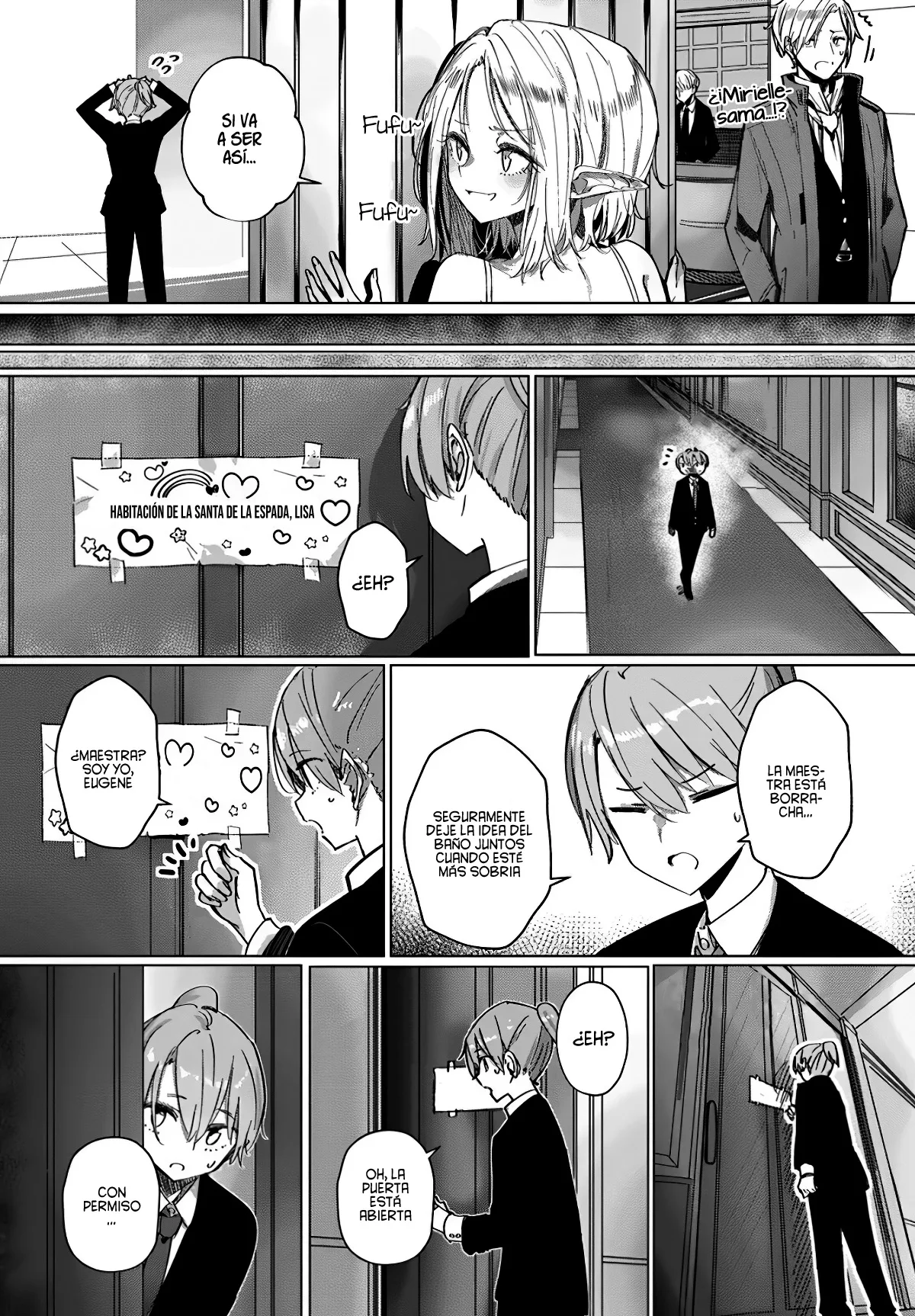 La Maestra Espadachina que Vive Conmigo es Demasiado Linda y me Hace Feliz Cada Día Capitulo 9.2 página 4