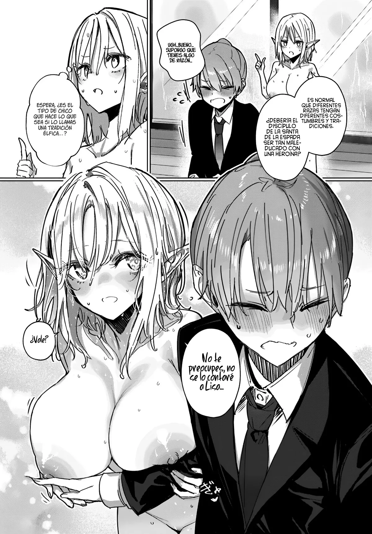 La Maestra Espadachina que Vive Conmigo es Demasiado Linda y me Hace Feliz Cada Día Capitulo 9.2 página 9