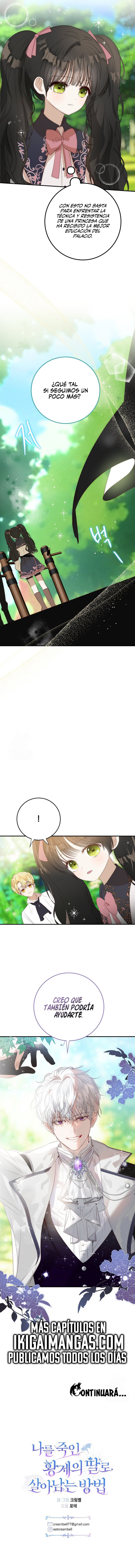 Cómo sobrevivir como la hija del emperador que me mató Capitulo 11 página 9