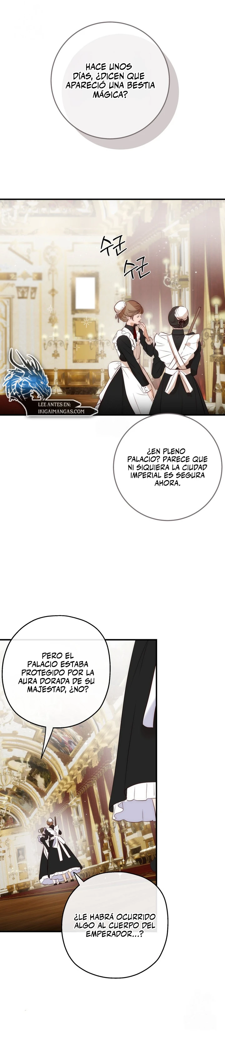 Cómo sobrevivir como la hija del emperador que me mató Capitulo 21 página 11