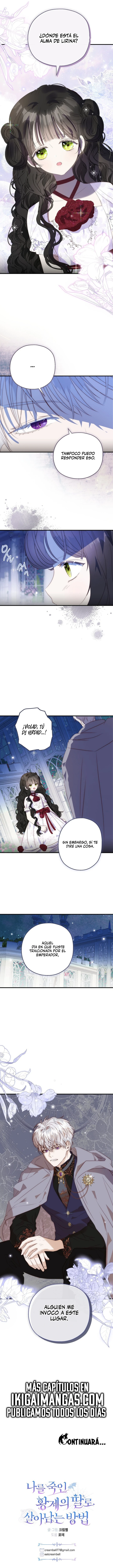 Cómo sobrevivir como la hija del emperador que me mató Capitulo 29 página 4