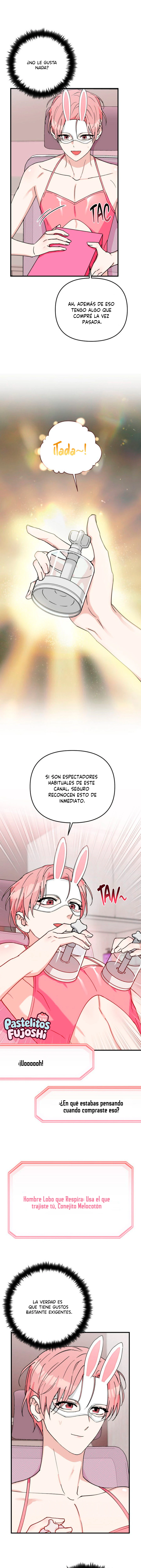 DJ chupando jugo de durazno de conejo Capitulo 1 página 8