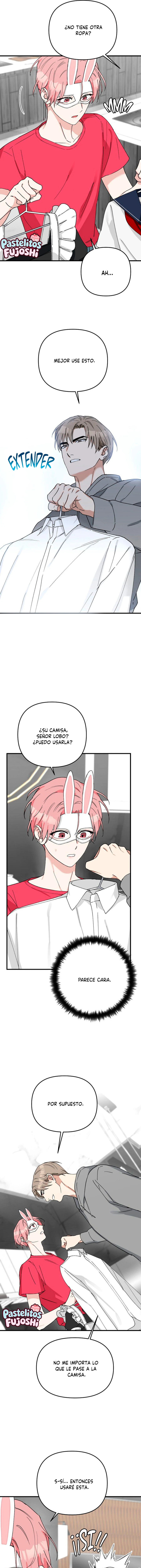 DJ chupando jugo de durazno de conejo Capitulo 3 página 11