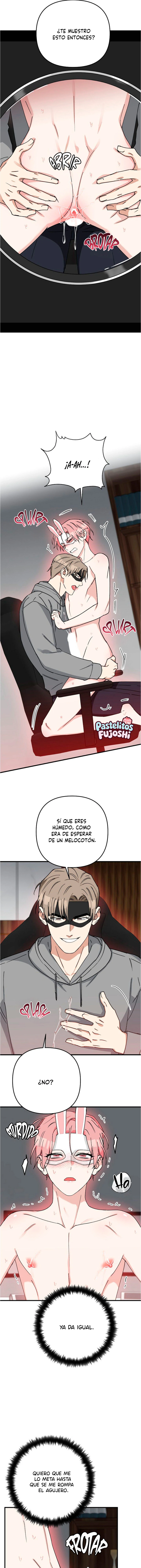 DJ chupando jugo de durazno de conejo Capitulo 4 página 11