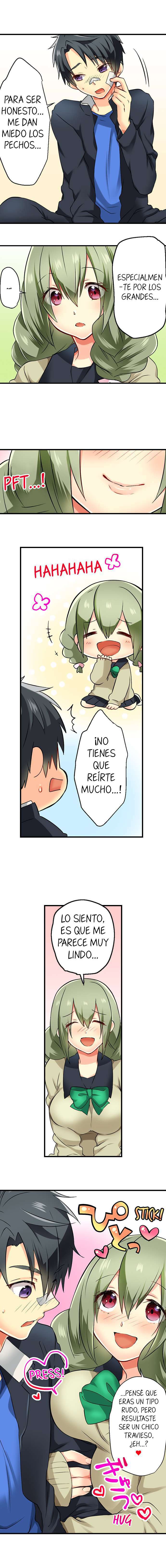 ¿Perdere el miedo a las tetas si las toco? Capitulo 4 página 8