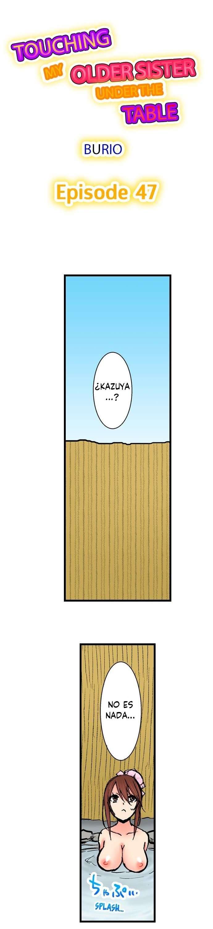 ¿Que tan lejos llegaste con tu hermana? Capitulo 47 página 2