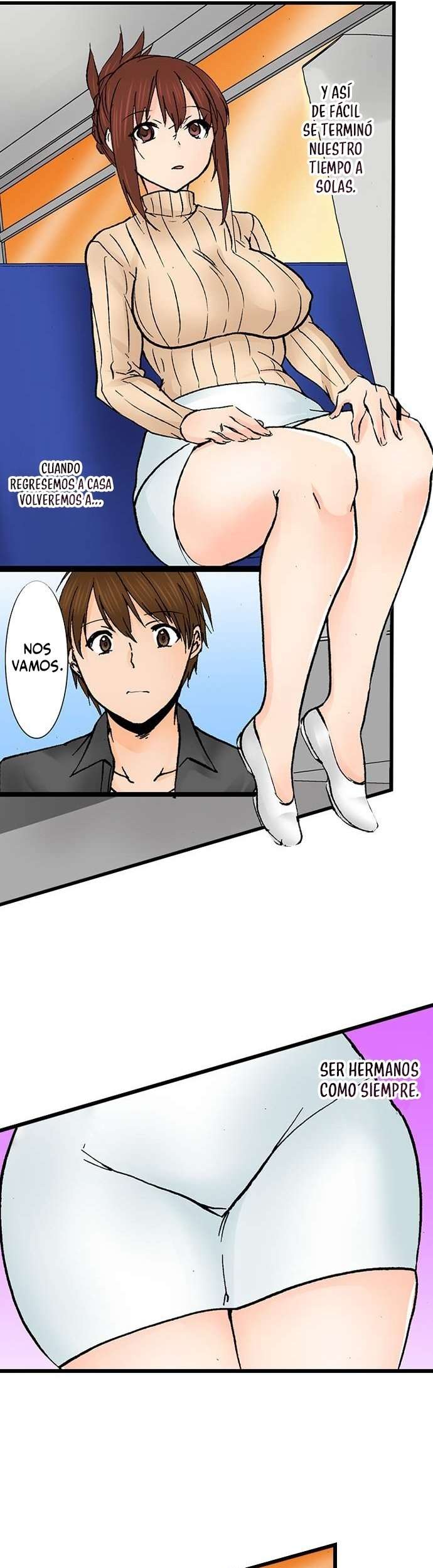 ¿Que tan lejos llegaste con tu hermana? Capitulo 54 página 9