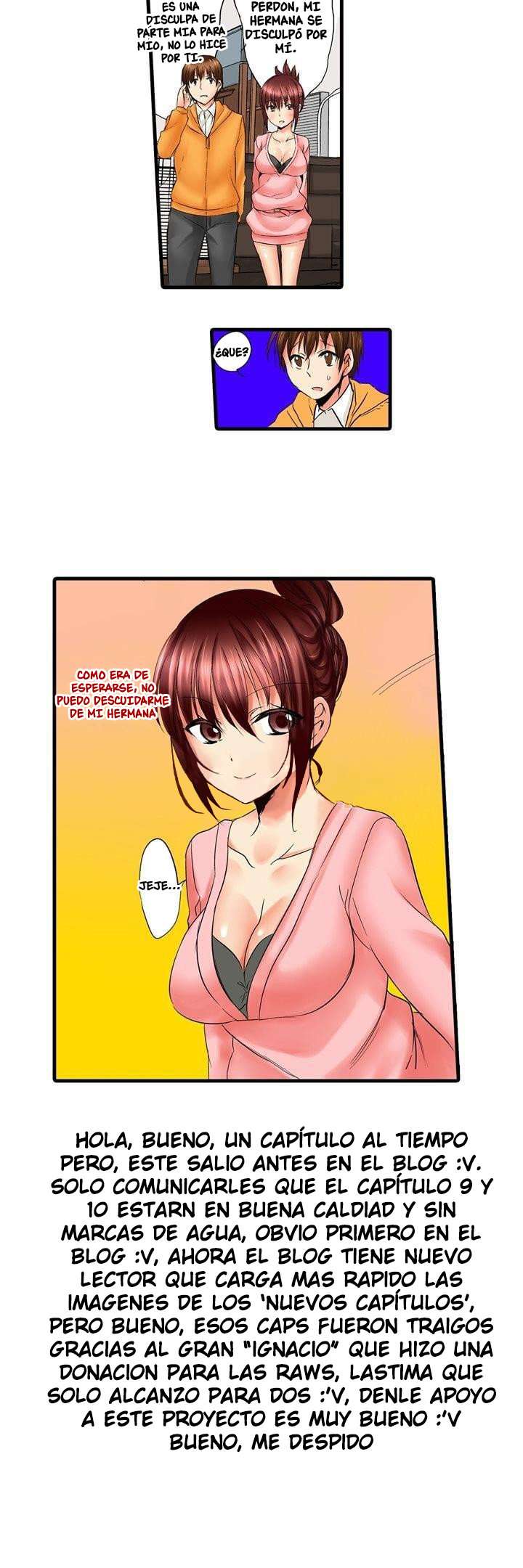 ¿Que tan lejos llegaste con tu hermana? Capitulo 8 página 16