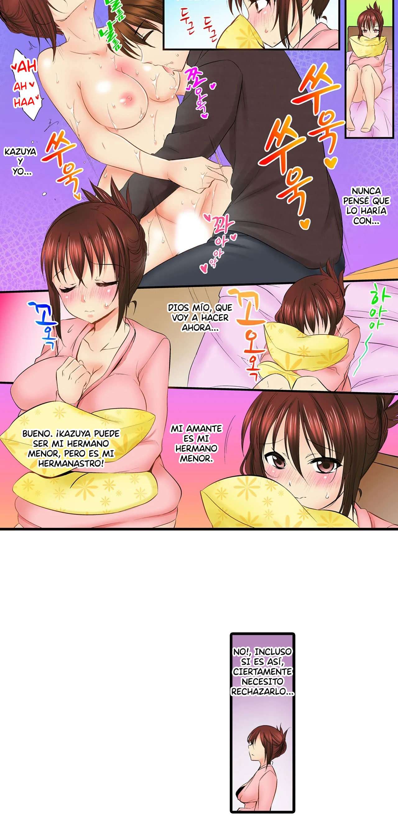 ¿Que tan lejos llegaste con tu hermana? Capitulo 9 página 3