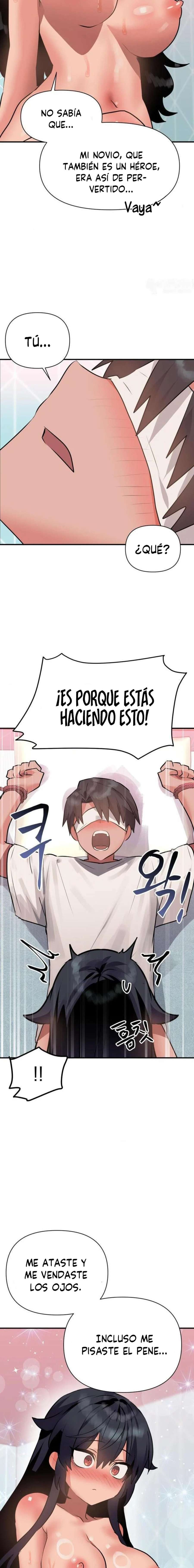 ¿Quieres luchar también en esta vida Héroe? Capitulo 11 página 17