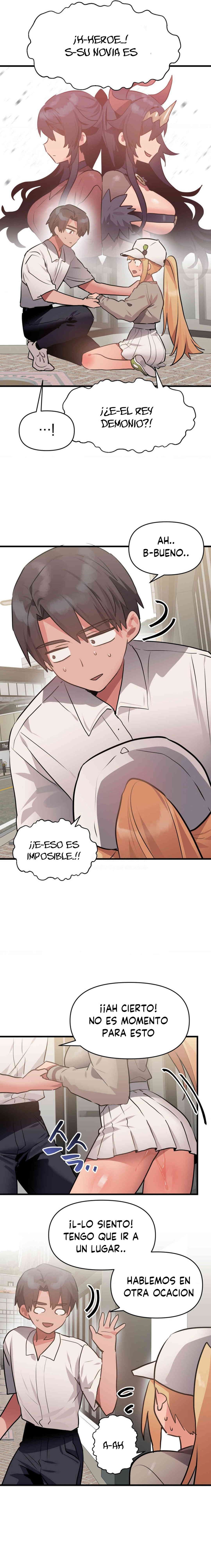 ¿Quieres luchar también en esta vida Héroe? Capitulo 17 página 10