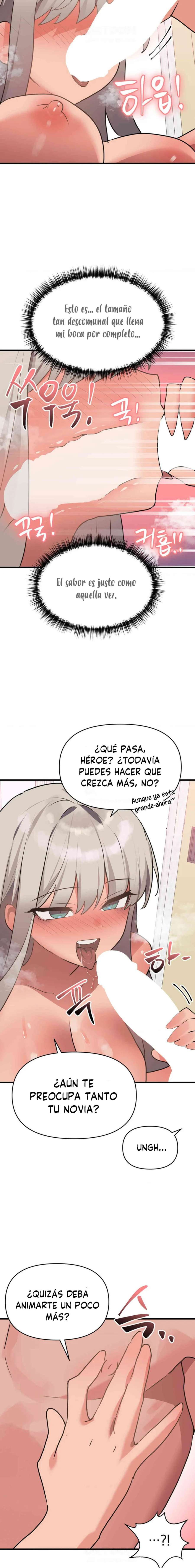 ¿Quieres luchar también en esta vida Héroe? Capitulo 18 página 10