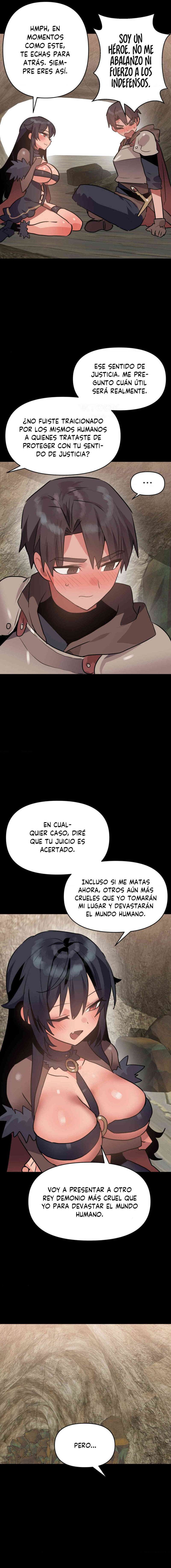 ¿Quieres luchar también en esta vida Héroe? Capitulo 20 página 9