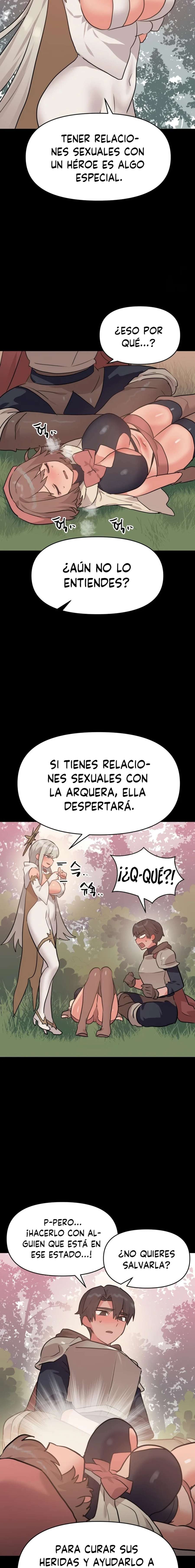¿Quieres luchar también en esta vida Héroe? Capitulo 30 página 15