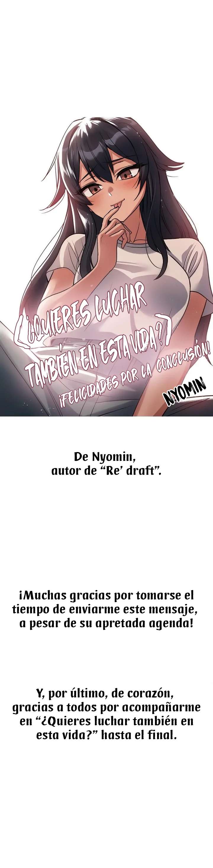¿Quieres luchar también en esta vida Héroe? Capitulo 35.5 página 8