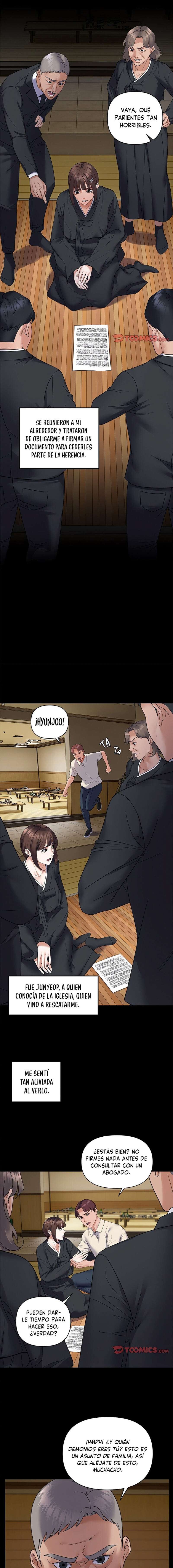 Ven a mi casa Ahjumma Capitulo 37 página 12