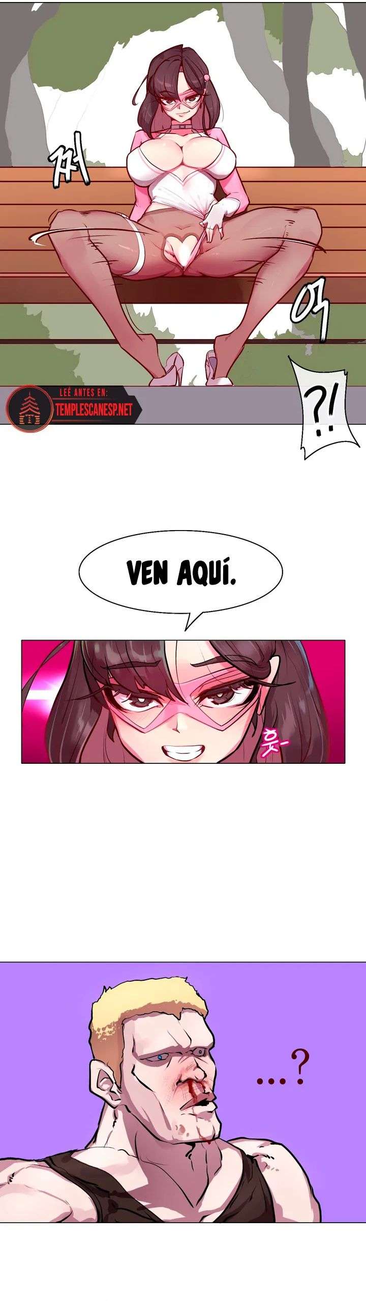 ¡El Secreto Revelado De la Heroína Pervertida! Capitulo 1 página 8