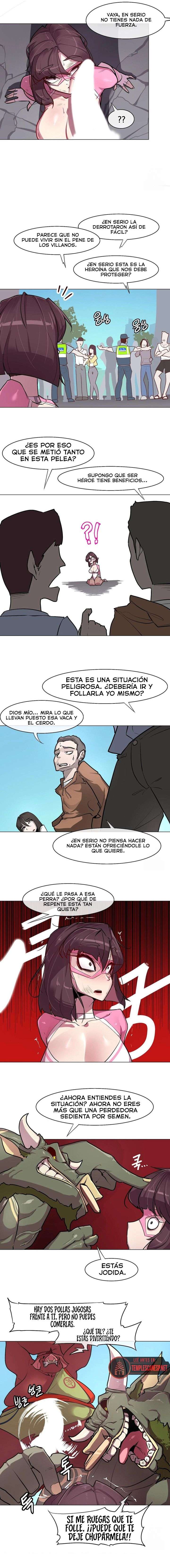 ¡El Secreto Revelado De la Heroína Pervertida! Capitulo 4 página 5