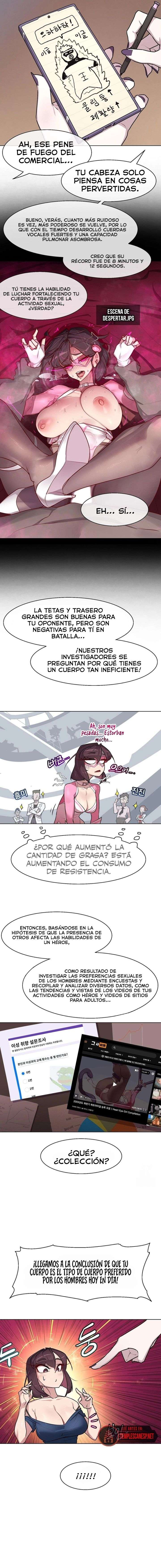 ¡El Secreto Revelado De la Heroína Pervertida! Capitulo 8 página 6