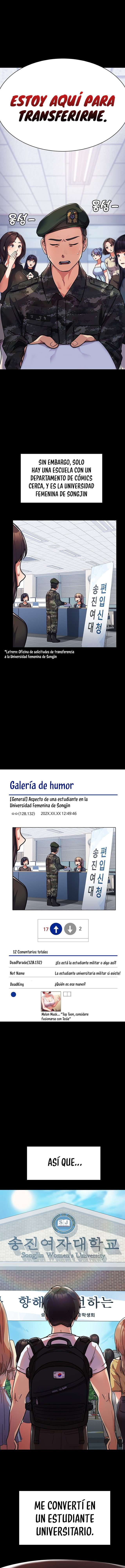 Universidad Femenina Capitulo 1 página 5