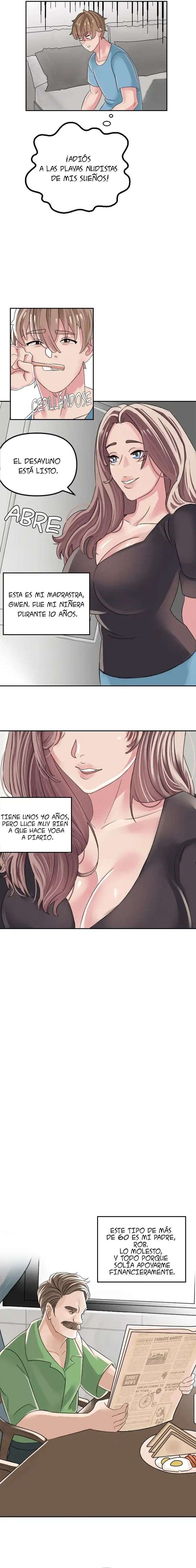 Vacaciones Con Mi Madrastra Capitulo 1 página 3