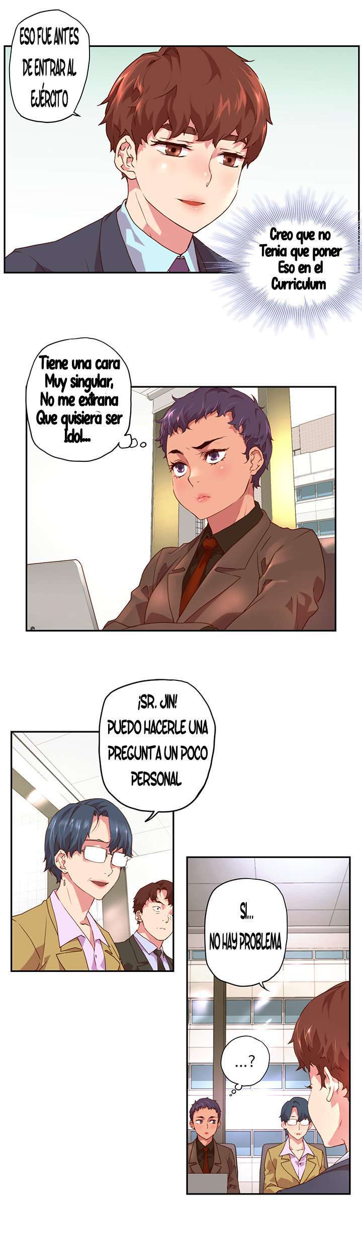 Un Empleado Diferente Capitulo 1 página 8