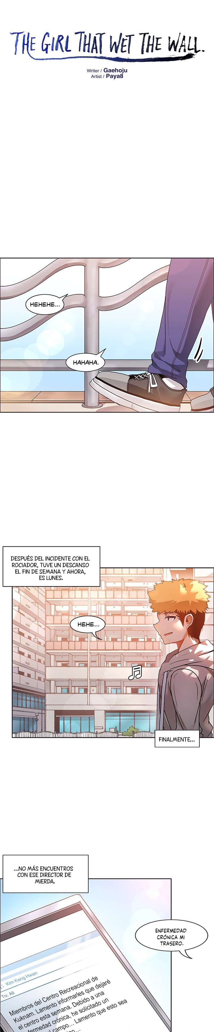 The Girl That Wet the Wall Capitulo 38 página 2