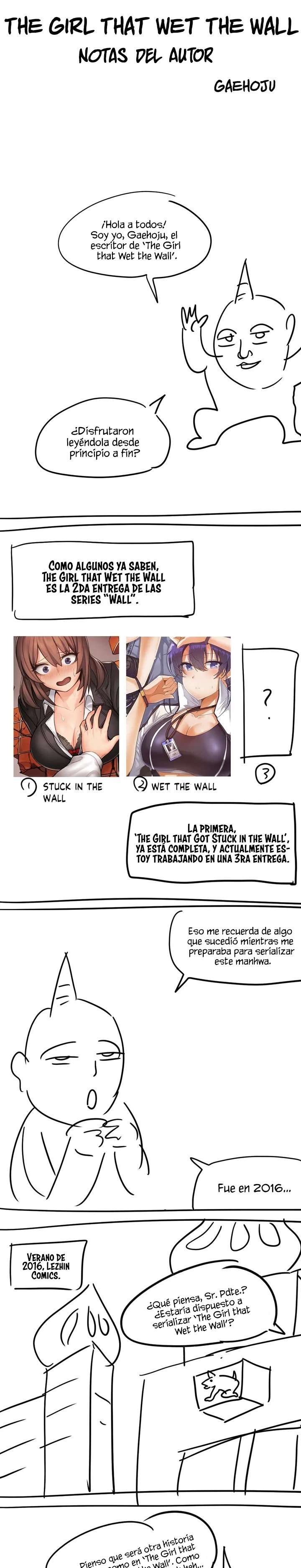 The Girl That Wet the Wall Capitulo 53.5 página 2