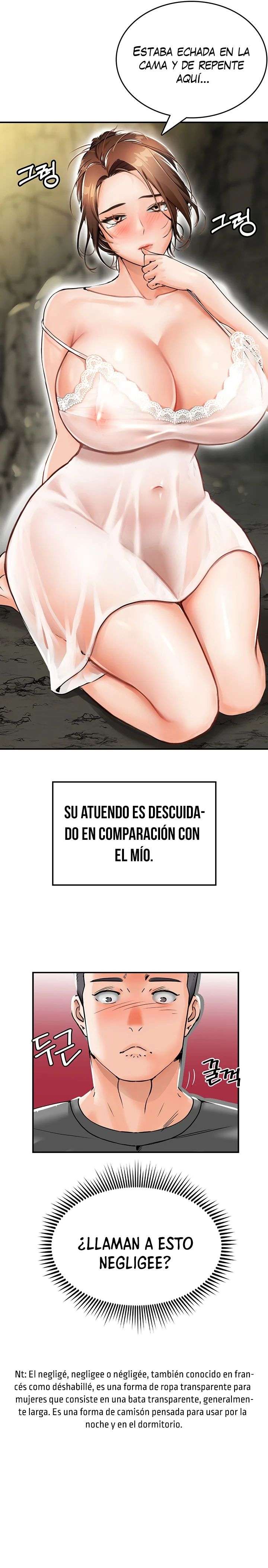 Superviviente del Sombrero de la isla Deshabitada Capitulo 1 página 36