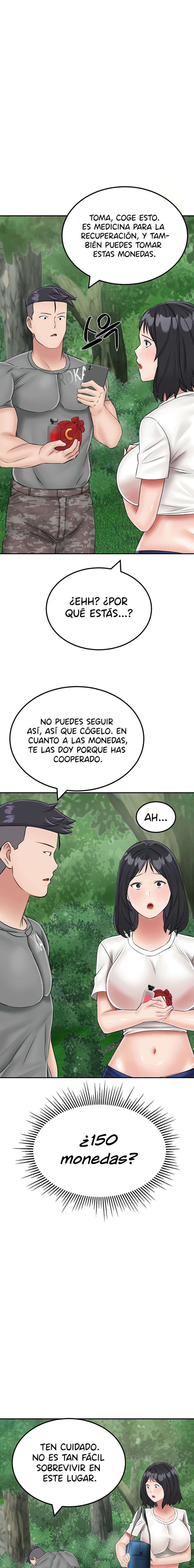 Superviviente del Sombrero de la isla Deshabitada Capitulo 18 página 23